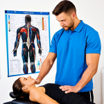 스포츠마사지사 자기소개 콘텐츠 작성 - Sports Massage Assessment**

"A professional sports massage therapist conducting a physical assessme...