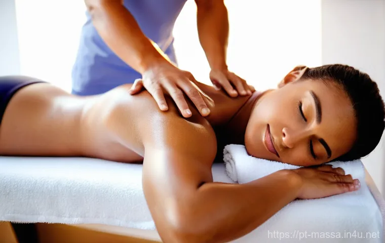 스포츠마사지사와 스포츠 심리학 - **Prompt for "A Magia das M&atilde;os que Curam: Desvendando o Al&iacute;vio Muscular" (The Magic of Healing Hands...